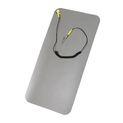 ANGESHA Antistatic Mat with Grounding Wire and Wriststrap Suitable for Computer, Mobile Repair, Sensitive Electronics