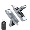 EAGET 512GB USB Flash Drive, USB-C Dual-Port Solid State Drive with USB 3.2, 560MB/s High-Speed Thumb Drive for iPhone 15/16/17 Pro, Android, Mac, PC, PS5  Durable Metal Body & Portable SSD view 1