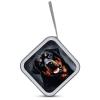 VstaDank Cool Rottweiler Dog Art CD Case Holder 40 Capacity Hard Plastic DVD Case Portable Zipper Disc Storage Organizer Large Storage EVA Protective Blu-ray Wallet for Home Games Disc view 3
