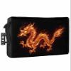 Dragons Outdoor TV Cover 48"-50" Waterproof & Weatherproof TV Cover for Outside Modern Abstract 600D Thick TVs Enclosure Funny Minimalist Artwork Flat Television Display Screen Protector with Pocket view 1