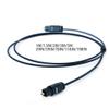 1m 1.5m 2m 3meter 5m Fiber Wire Line Digital Optical Cable SPDIF Square Mouth TOSLINK Connector Cord Optical view 2