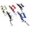 Scubas Diving Lanyard Heavy Duty Stainless Steel Spring Coiled Lanyard with Quick Release Buckle for Cameras view 4