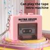 Retro Mini Tape Voice Recorder Ornament Keychain, Portable 40s Microcassette Retro Sound Player, Record Love Words/Music/Other Sounds, for Backpacks, Birthday and Valentine's Couple Gifts (Red) view 4