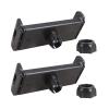 Aqfds Nawwgy 2PCS Universals 17mm Ball Socket Mount Bases for Adjustable Tablets and Phone Holders for 4-9.7Inch Devices Stands Black Plastic view 4