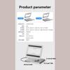 10 Port Laptop Dock and Stand with 100W Power and 360 Degree Rotation Holder for Office and Travel Use view 2