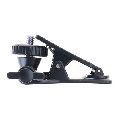 ljhnba Webcam Stand for Mounting on a Monitors or Laptop Mount with 1/4" Thread Clamp Camera Tripod Mount Holder Webcam Stand for Desk