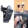 ljhnba Webcam Stand for Mounting on a Monitors or Laptop Mount with 1/4" Thread Clamp Camera Tripod Mount Holder Webcam Stand for Desk view 2