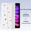 BlHMCASE Cute Kawaii Star for iPad Air 3 Case with Pencil Holder, Auto Sleep/Wake, White Leather Soft TPU Back Cover for iPad Pro 10.5 Inch 2017 view 3
