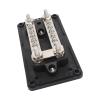 QWUUYEC M4 Bus Bar Power Distribution Box, 6 Way, 300A, 12 to 48V, Rust Proof, ABS and Metal, for Cars, Trucks, RVs, Marine Boats - High Load Capacity, Secure Cable Storage, Ideal for view 2