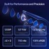 XREAL 1S AR/XR Glasses, 500" Virtual Screen Smart Glasses with 52 FOV, Native 3DoF, REAL 3D, Powered by X1 Chip, Supports All USB-C DP Devices Including iPhone 17/16 and Handhelds, like ROG/SteamDeck view 4