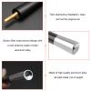 Rdxcv Car Short Antenna, 3.11" Aluminum Alloy Radio Stereo Antennas with Screws & Rubber Gaskets, Universal Stubby Carbon Fiber Antenna Replacement for AM/FM Radio Reception (Silver) view 3