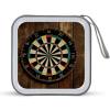 VstaDank Dart Board CD Case Holder 40 Capacity Hard Plastic DVD Case Portable Zipper Disc Storage Organizer Large Storage EVA Protective Blu-ray Wallet for Home Games Disc view 1
