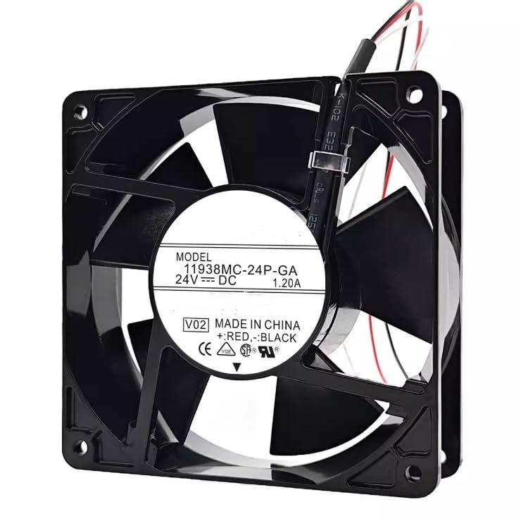 11938MC-24P-GA DC 24V 1.20A 120x120x38mm 3-Wire Cooling Fan