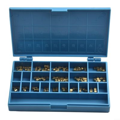 Replacement Ink Wheel Set for MY-380F Date Coding Machine, T Type and R Type Numbering Machine Parts, 70-Piece Marking Characters with Tweezers and Strip,Type T