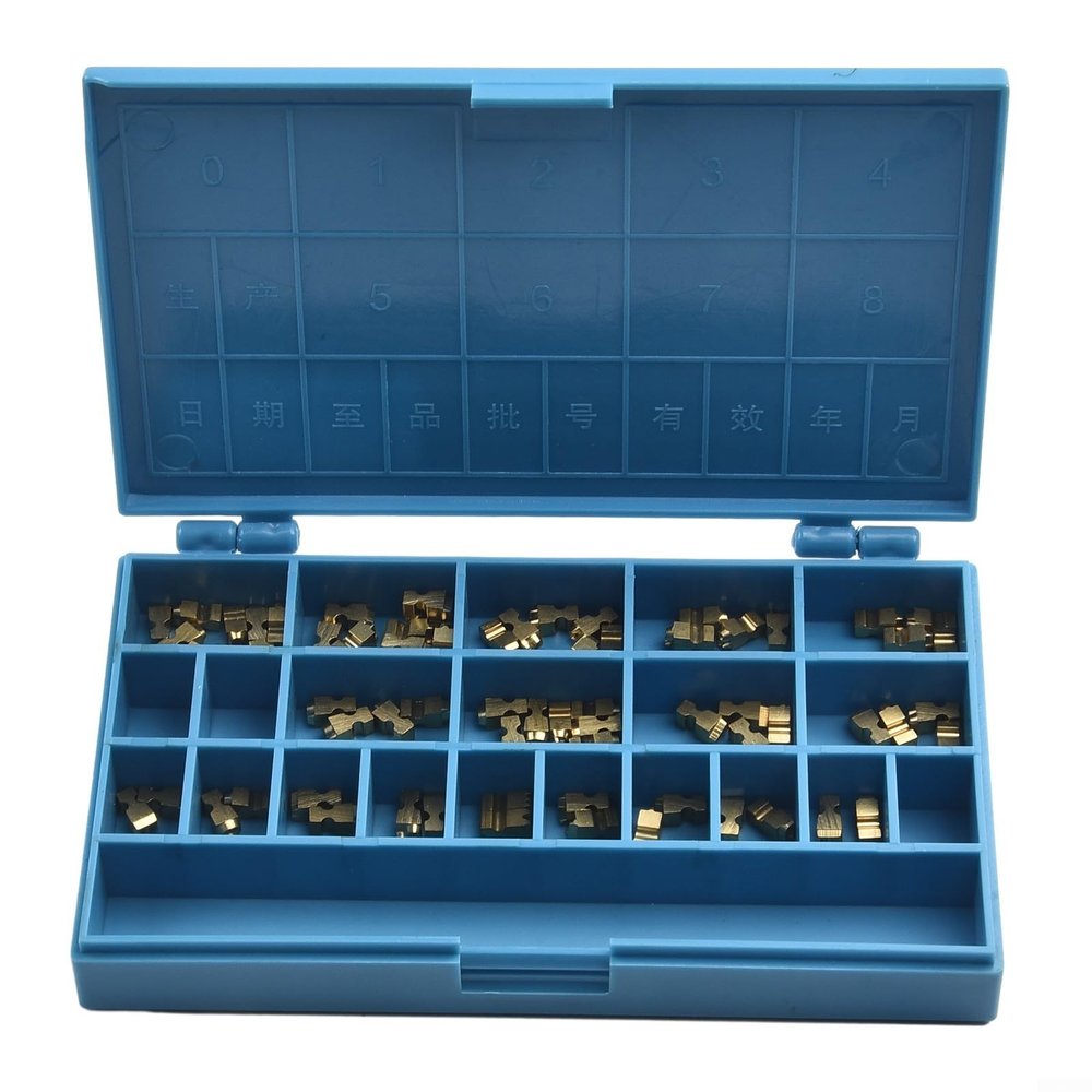 Replacement Ink Wheel Set for MY-380F Date Coding Machine, T Type and R Type Numbering Machine Parts, 70-Piece Marking Characters with Tweezers and Strip,Type T