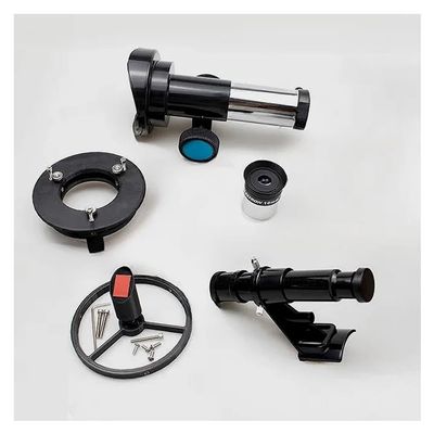 150F750 Astronomical Telescope Kit Primary Secondary Mirror Support Focuser Finderscope Assembly Accessories Astronomical Telescope Part(150F750 7pcs Set)