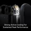 INAIR Pod (Fan Version)| Supports Xreal, Viture, Rayneo AR Glasses and 3D projectors |6-Screen Expansion | PC Streaming | 3DoF Spatial Hovering Technology| Portable Spatial Station view 4