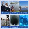 Underwater Fish Device 220 Wide Angled IP68 Camera 8000mAh Batteries Ice Fishing Equipment for Boats Rivers Boats Fishing Camera with Mounting Brackets view 2