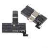for CT-30 Fiber Cleaver Holder for FTTH, 0.25mm 0.9mm Cutter Clamp Replacement Part Compatible with SKL-8A / 6C / S3 / for HS-30, Black+Silver view 2