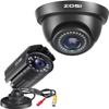 ZOSI 2.0MP 1080P HD Security Camera System | Hybrid 4-in-1 TVI/CVI/AHD/CVBS CCTV Camera | Weatherproof Housing | Indoor Outdoor for 960H/720P/1080P/5MP/4K Analog DVR (Black) view 1