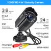 ZOSI 2.0MP 1080P HD Security Camera System | Hybrid 4-in-1 TVI/CVI/AHD/CVBS CCTV Camera | Weatherproof Housing | Indoor Outdoor for 960H/720P/1080P/5MP/4K Analog DVR (Black) view 2