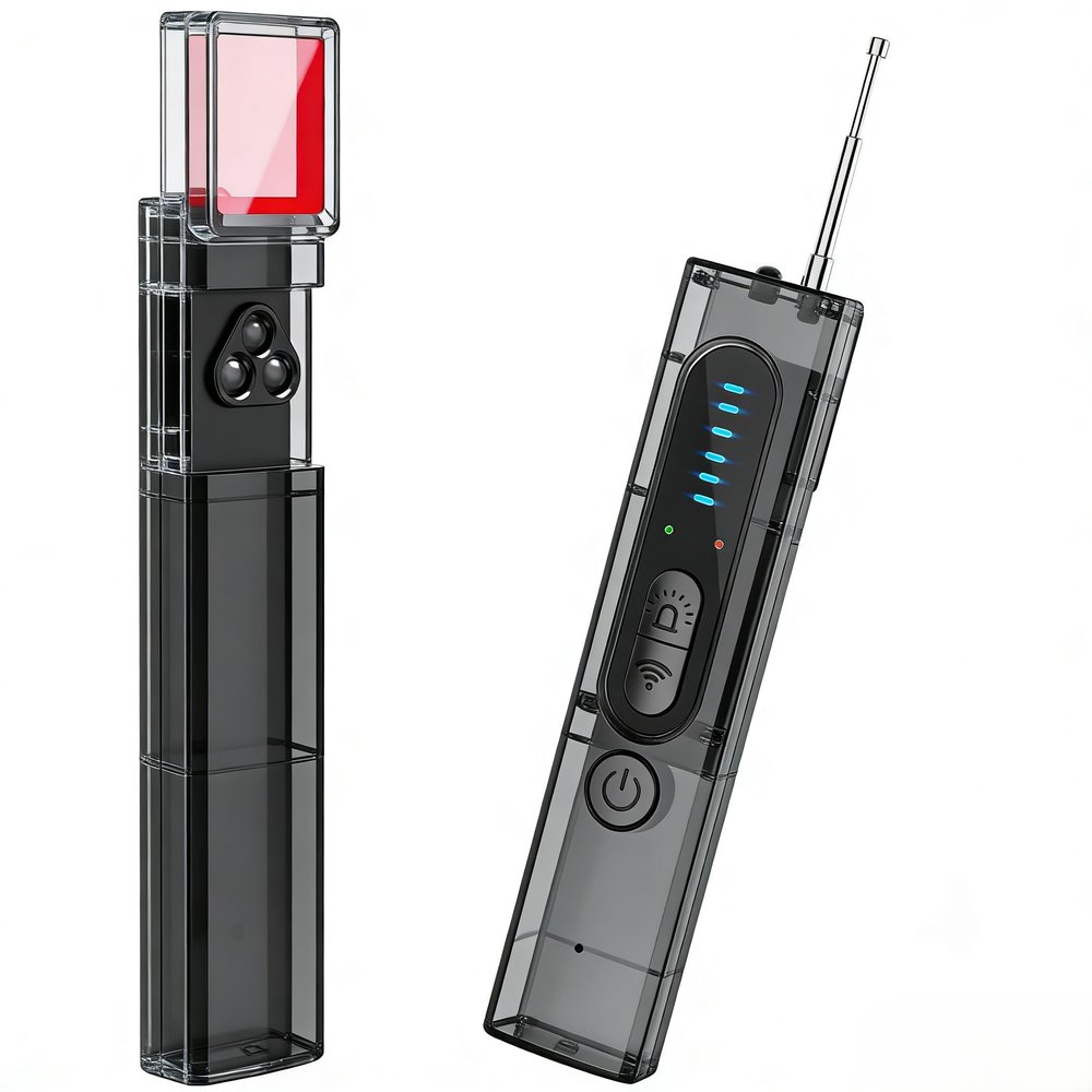 CoolMouse Signal Scanner, Hidden Device Finder for Hotels Car Office Home Travel, 5 Levels Sensitivity 4 Modes, 25H Working Time