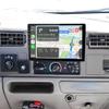 10.1'' DAB Double Din Car Stereo for 1999-2004 Ford F250 F350 Super Duty, Carplay Android Auto GPS Navi Head Unit with DVR Bluetooth WiFi RDS SWC Split Screen Backup Camera, 4+64G view 1