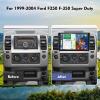 10.1'' DAB Double Din Car Stereo for 1999-2004 Ford F250 F350 Super Duty, Carplay Android Auto GPS Navi Head Unit with DVR Bluetooth WiFi RDS SWC Split Screen Backup Camera, 4+64G view 2