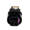 1/5/10/20/50/Sets 2 Pin for Impact Black Female Connector Water Proof Plug 4F0973702 0-2112986-1 1-1718643-1(50 Sets_2P) view 4
