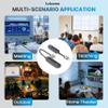 iShare Pro Kit All-in-One Wireless HDMI Transmitter and Receiver, Premium Carbon Fiber Design, 4K Decoding 1080P 60Hz, 328ft Long Range, Includes Adapters for Drones Cameras MacBook view 3