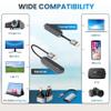 iShare Pro Kit All-in-One Wireless HDMI Transmitter and Receiver, Premium Carbon Fiber Design, 4K Decoding 1080P 60Hz, 328ft Long Range, Includes Adapters for Drones Cameras MacBook view 4