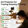 Art Projector for Tracing Drawing Painting, Smart Art Projector for Artists, iOS/Android Support, WiFi and USB Connectivity, Wireless Projection for Desktop Wall, for Tracing,Art Projects (Blue) view 4