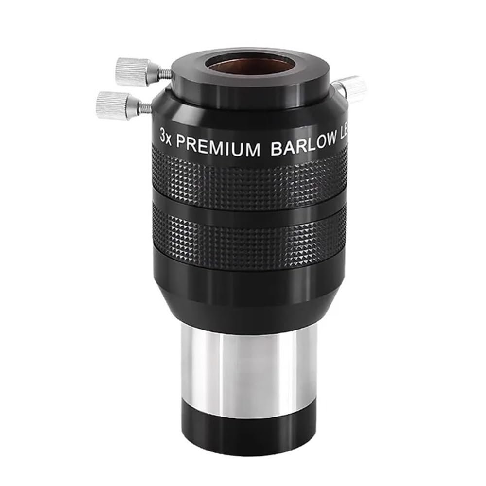 1.25 2 Inch 3X Barlow Eyepiece Double Eliminate Color Astronomical Telescope Accessories Astronomical Telescope Part