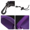 BELLIFFY Waterproof Camera Lens Pouches Set with Drawstring Closure, Thickened Neoprene Storage Bags for DSLR Lens Protection, 4 Sizes S/M/L/Xl, Purple, Suitable for Photographers and view 4