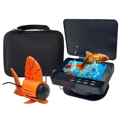 Underwater Fishing Camera,Fishing Camera with Night Vision Light,4.3" Waterproof Portable Fish Finder,Real Time Underwater FishingCamera,for Ice F-ishing,Lake,Boat