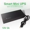 12V 3A DC UPS For Router And Optical Modem, 10400MAh Uninterruptible Power Supply With Overcharge And Short-Circuit Protection, Compatible For Security Monitoring Systems view 2