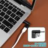 2 PCS USB Type C to 12V DC 5.5 mm x 2.1 mm Power Adapter, 90 Degree Angled Female USB C to Male DC Male Connector Plug Computer Cable Adapters for Router, Speaker, LED Light, Camera Charger Converter view 4
