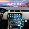 12.3'' Android 13 Car Stereo Navigation for Range Rover Vogue L405 2014-2017 Touch Screen with CarPlay/Android Auto | GPS+4G+Split Screen | Plug & Play Upgrade (Brown, Original Bosch System) view 3