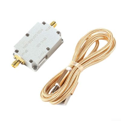 RF Signal Amplifiers Low Noise 0.6dB Gain 18dB for 50MHz-4GHz SPF5189Z LNA-Module for Aluminum Alloy Shell, Compatible for DYKB/SBB5089/SE5004
