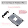 AM4 Backplane Back Durable CPU Heatsink Bracket CPU Fan Cooling Mounting Sheet Plate Compatible with AMD AM4 Socket,Motherboard Mounting Hole 90x54mm view 3