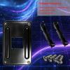 AM4 Backplane Back Durable CPU Heatsink Bracket CPU Fan Cooling Mounting Sheet Plate Compatible with AMD AM4 Socket,Motherboard Mounting Hole 90x54mm view 4