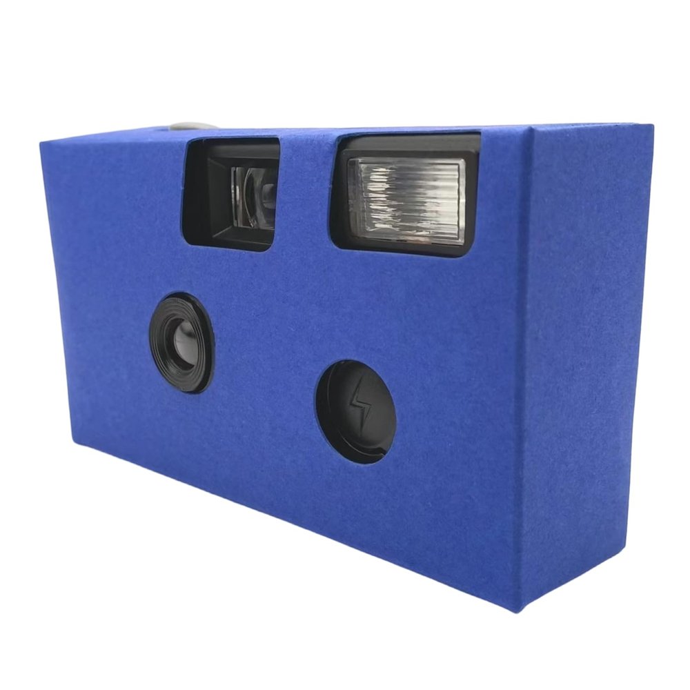 Disposables Camera with Builts in Flashes 35mm Film for Sharply Images Day Night Shots Instants Film Camera for Travel
