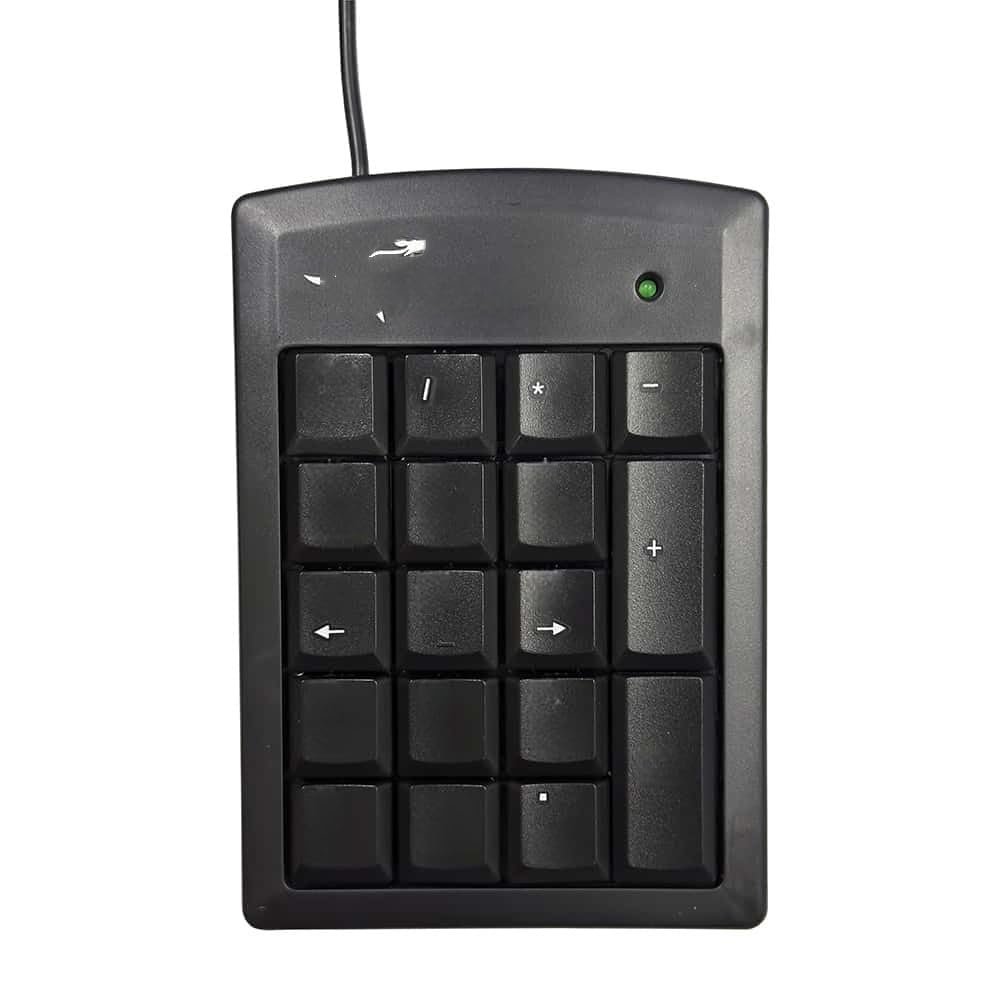 19-Key PS/2 Numeric keypad Multi-Functional Wired Numeric Calculator Notebook
