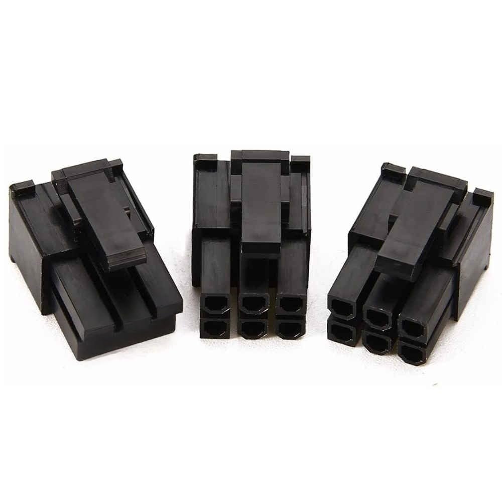 400 Crimp-Type Female Terminal pin Plugs + 50 5557 8(6+2) P ATX EPS PCI-E connectors, with Plastic case