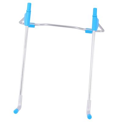 KOMBIUDA Aluminum Portable Laptop Stand Foldable Notebook Cooling Rack for Home Office Travel Use Blue