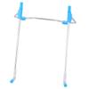 KOMBIUDA Aluminum Portable Laptop Stand Foldable Notebook Cooling Rack for Home Office Travel Use Blue view 1