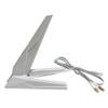External WiFi 7 6E Antenna Dual Band 6GHz 5GHz 2.4GHz Magnetic Replacement Antennas for MSI MPG X870E X870I Z890 Z890I B850 B850IMEG X870E Z890B850 MLG Motherboard PC Desktop Computer wifi7 White view 1