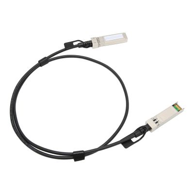 ANGGREK 10G SFP DAC Cable, Zinc Alloy, Low Power Consumption, Stable Signal, Plug and Play for H3C Juniper, 1 Meter Length