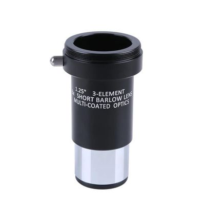 3X Metal by Magnification Camera 1.25 Inch 31.7mm Bralow Eyepice Astronomical Telescope Eyepiece Astronomical Telescope Part