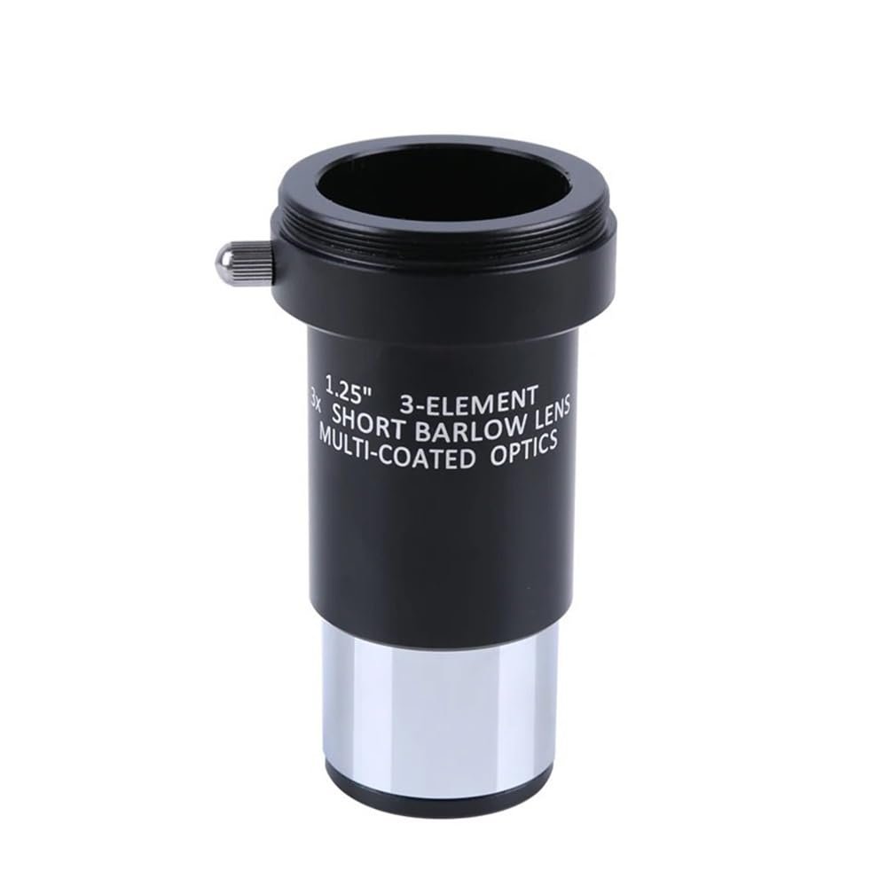 3X Metal by Magnification Camera 1.25 Inch 31.7mm Bralow Eyepice Astronomical Telescope Eyepiece Astronomical Telescope Part
